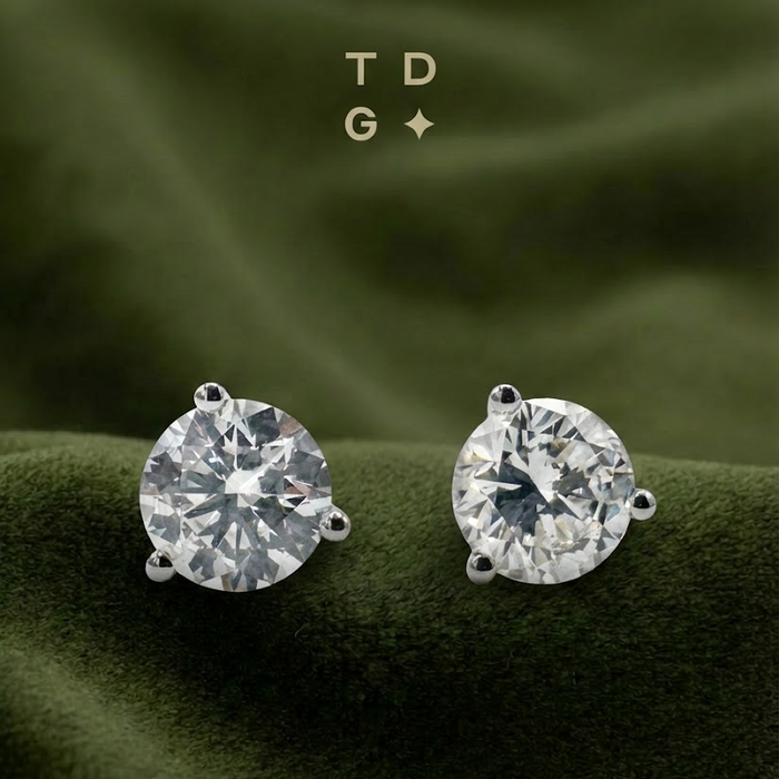 Diamond Stud Earrings