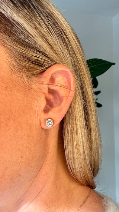 Diamond Stud Earrings